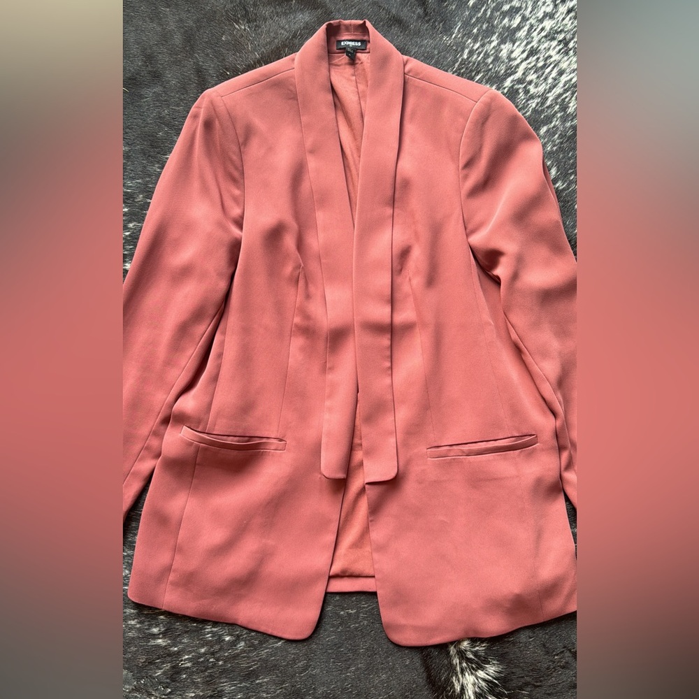 Burnt orange blazer